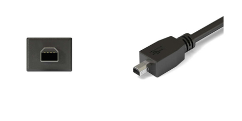 MiniUSB - typ B (4piny)